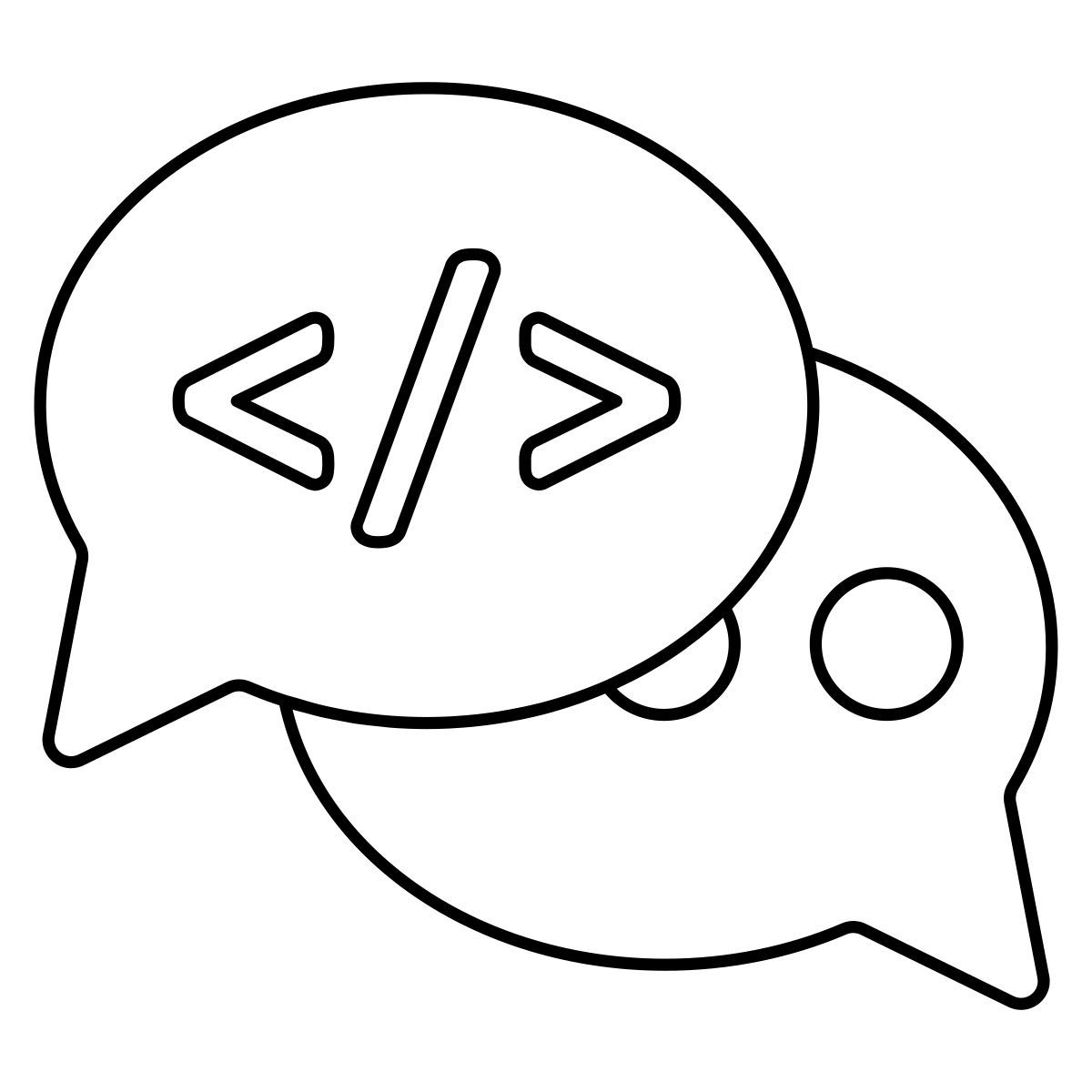 chatbot development icon