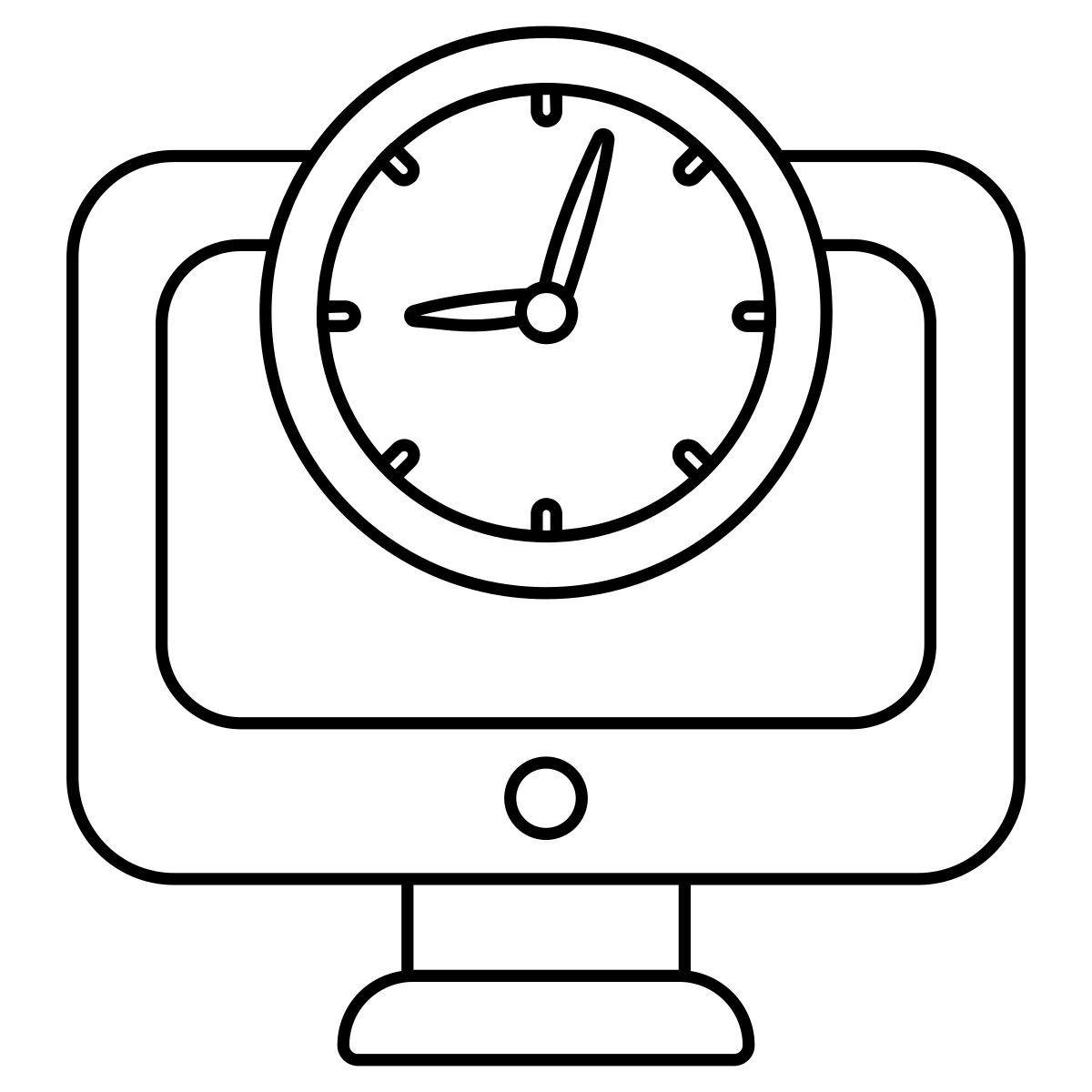 computer clock icon