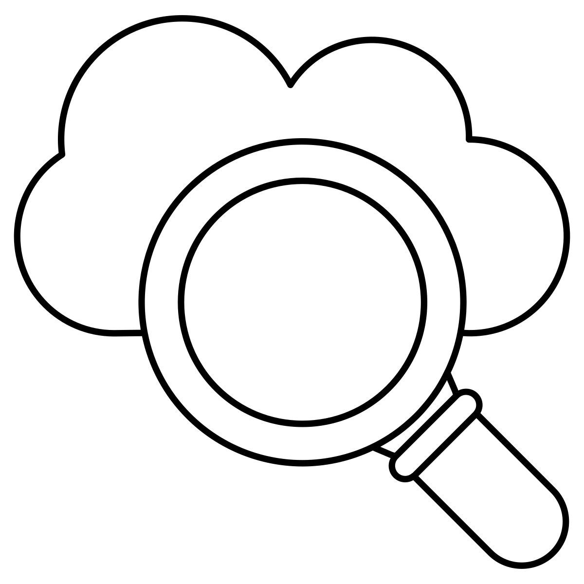 cloud search icon