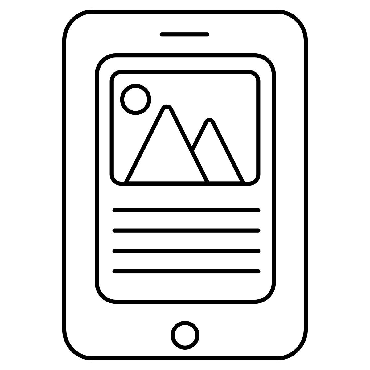 galería móvil icon