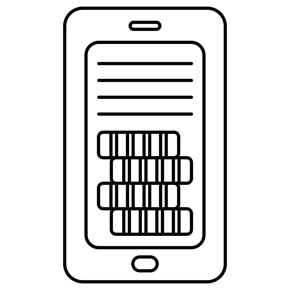 mobile banking icon