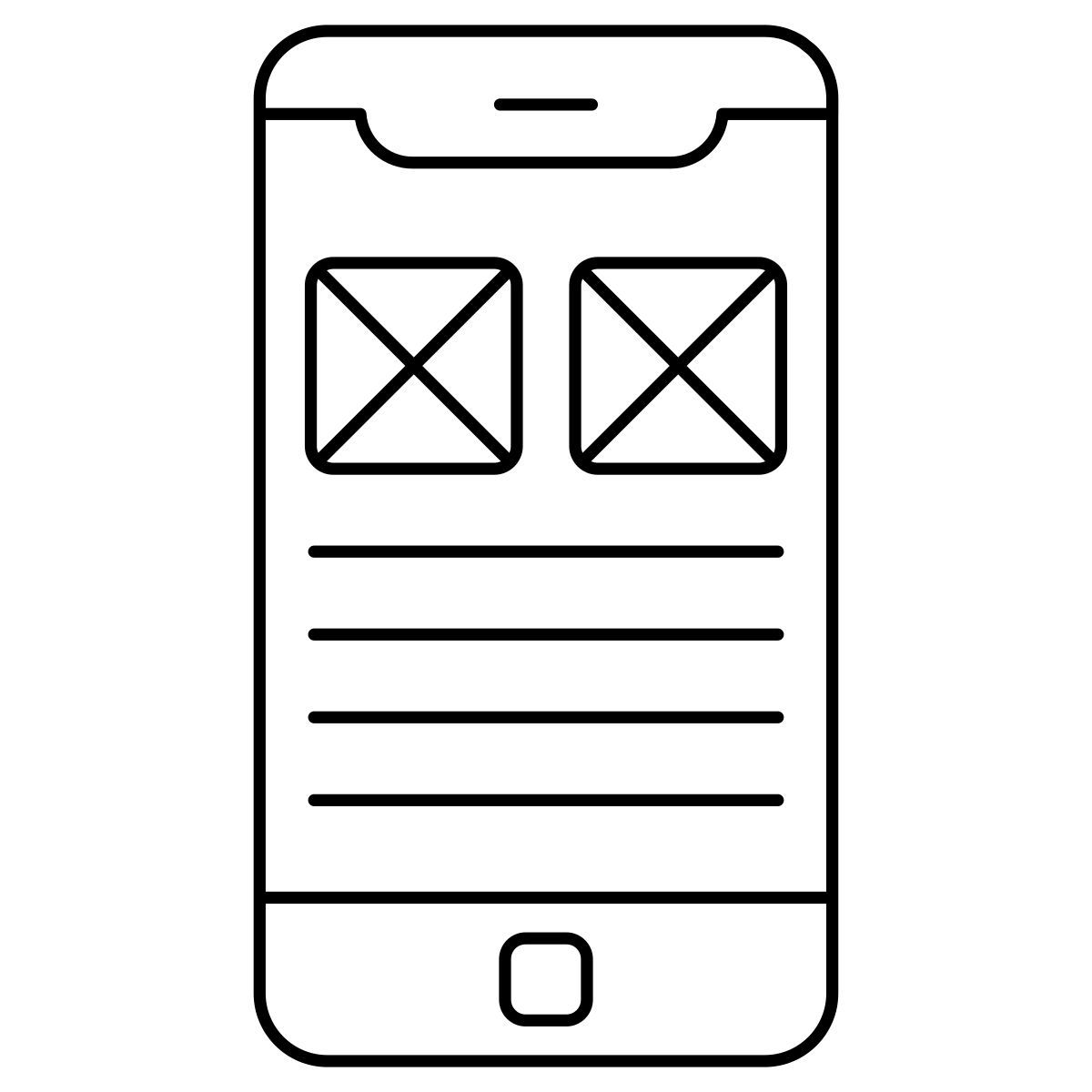 와이어프레임 icon