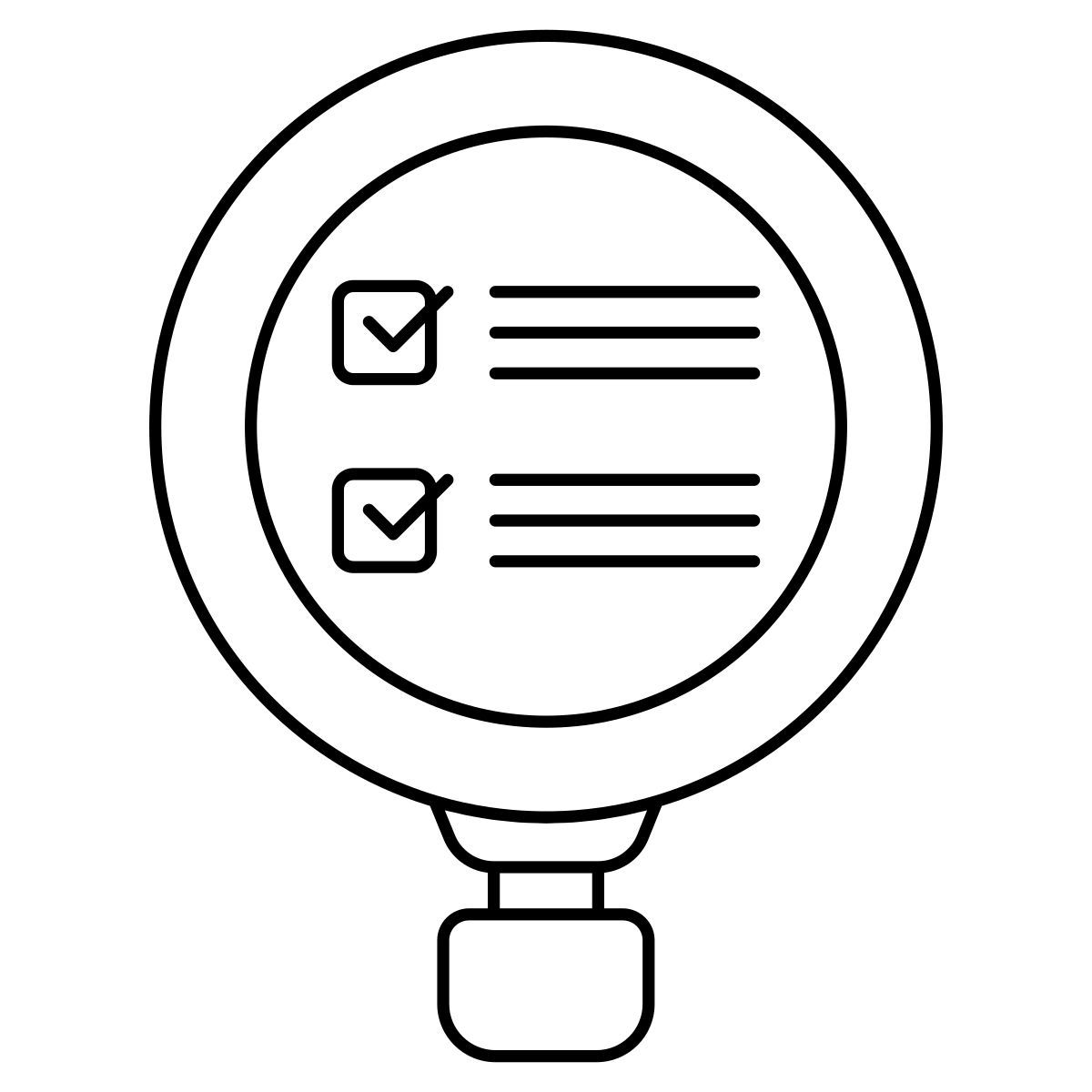 liste de recherche icon