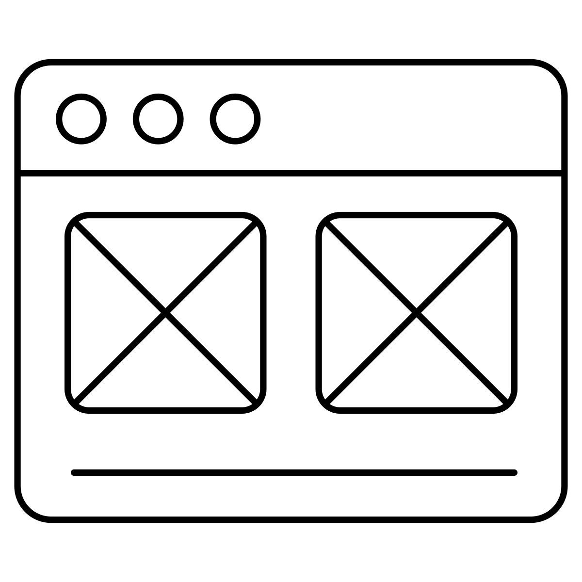 wireframe icon