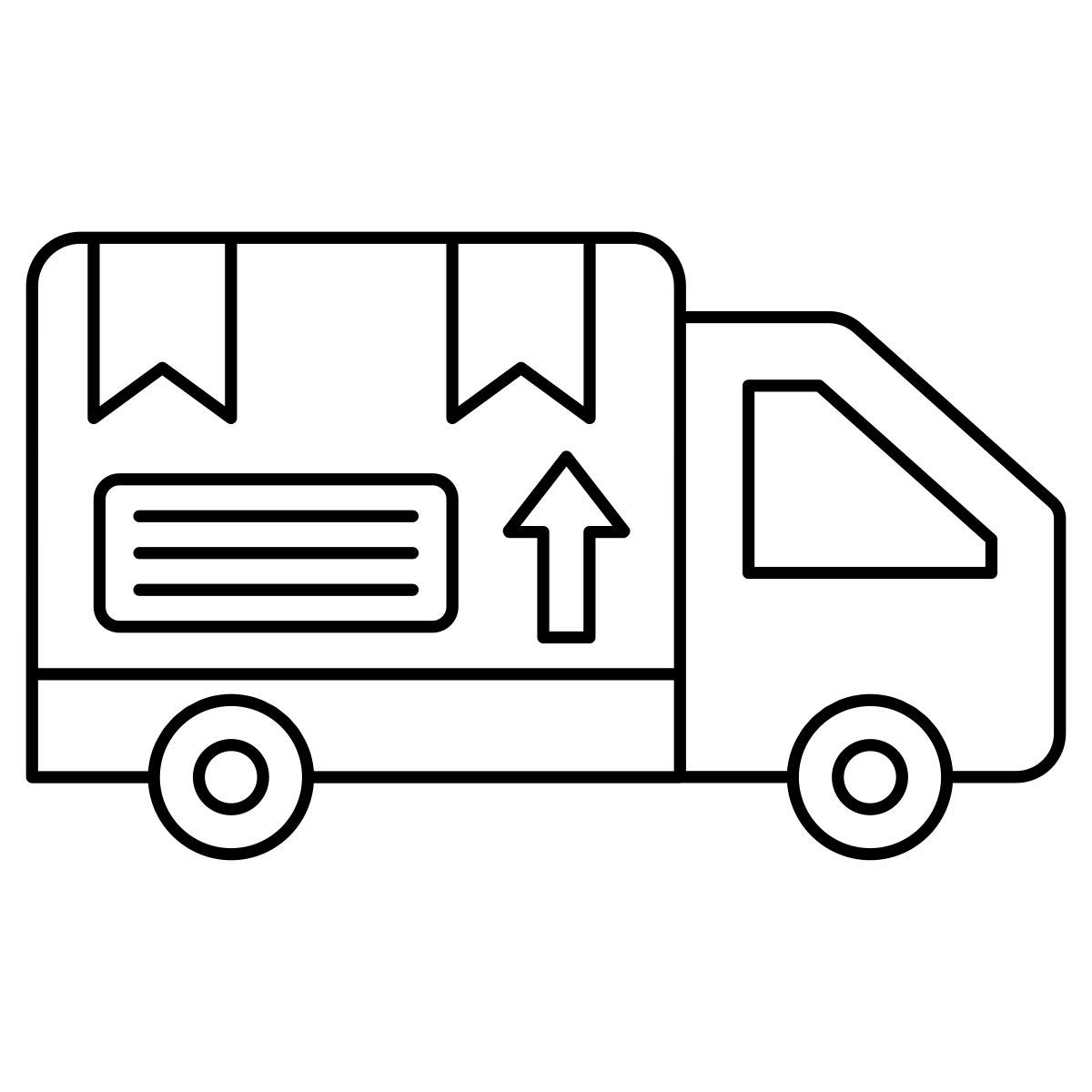cargo van icon