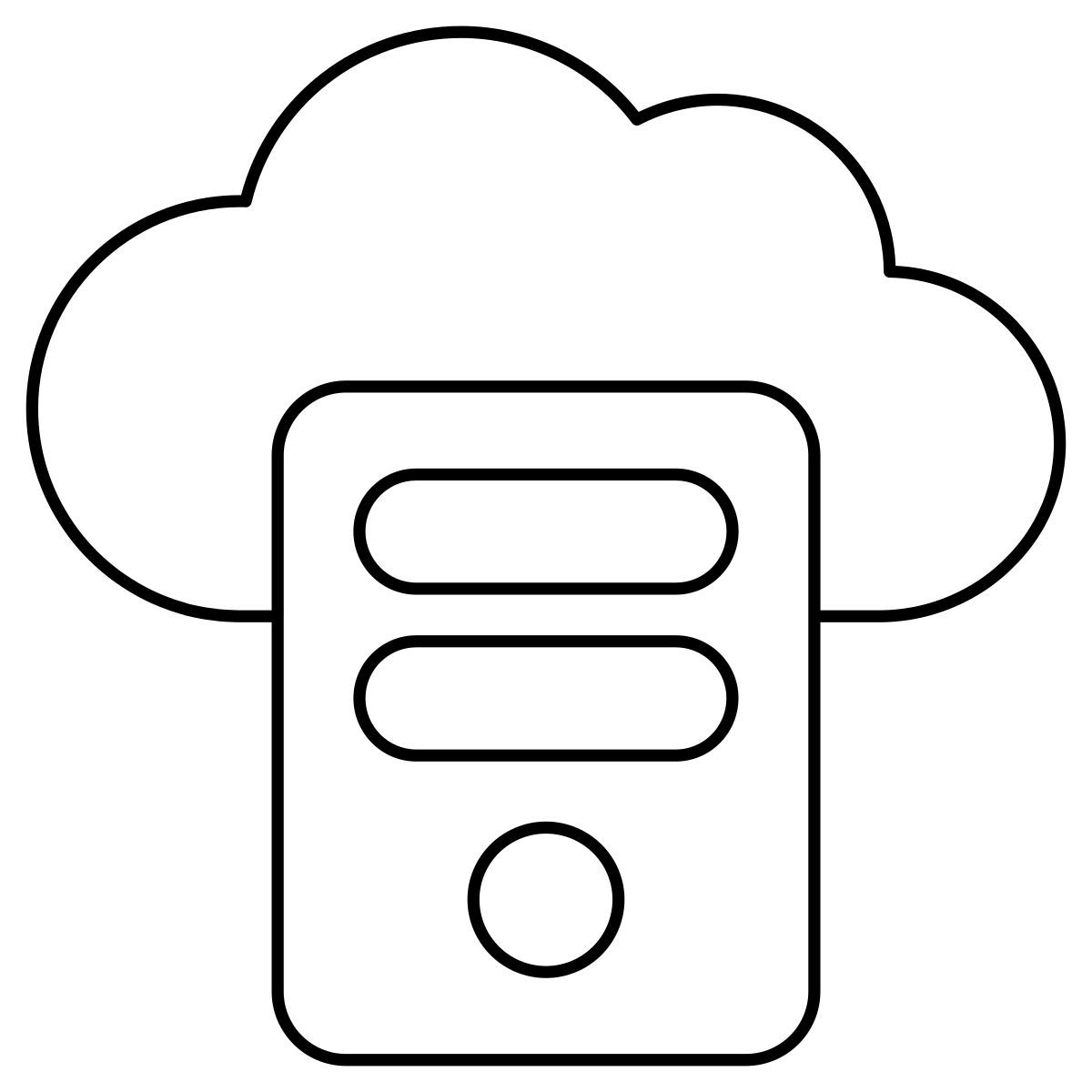 cloud server icon
