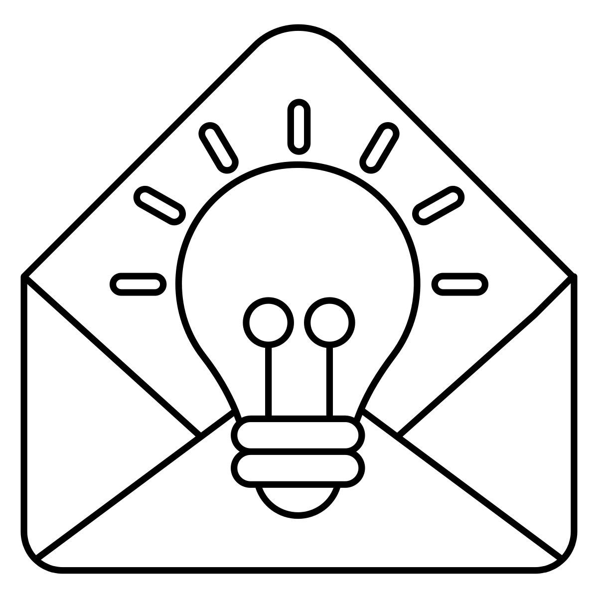 creative mail icon