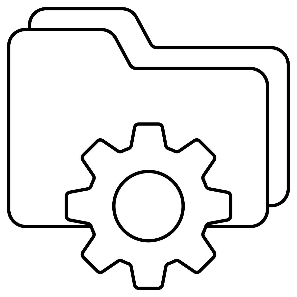 folder management icon