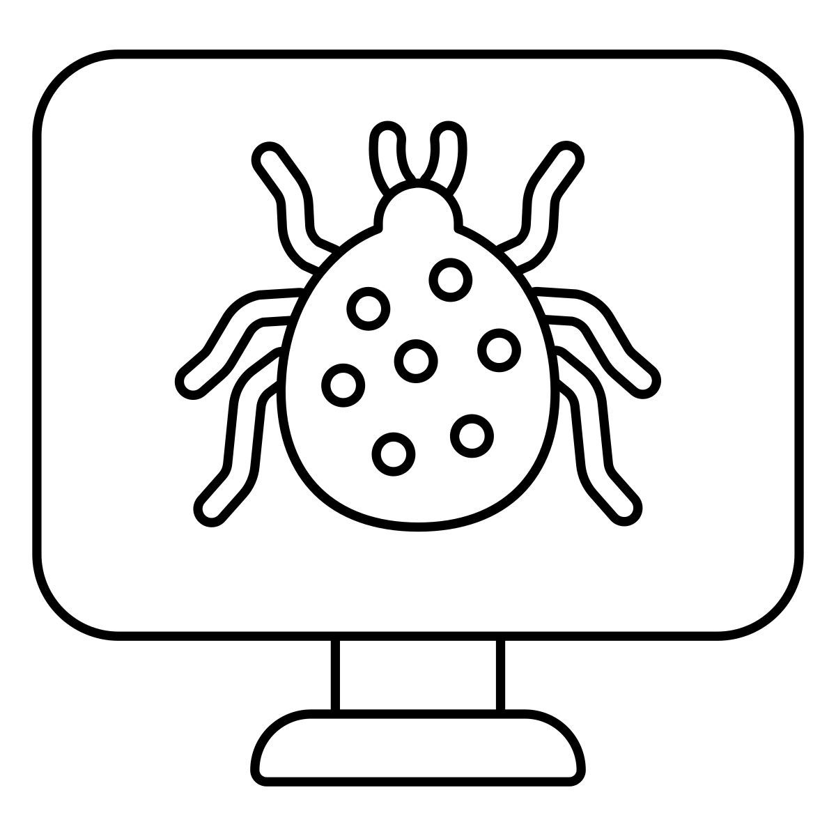 online bug icon