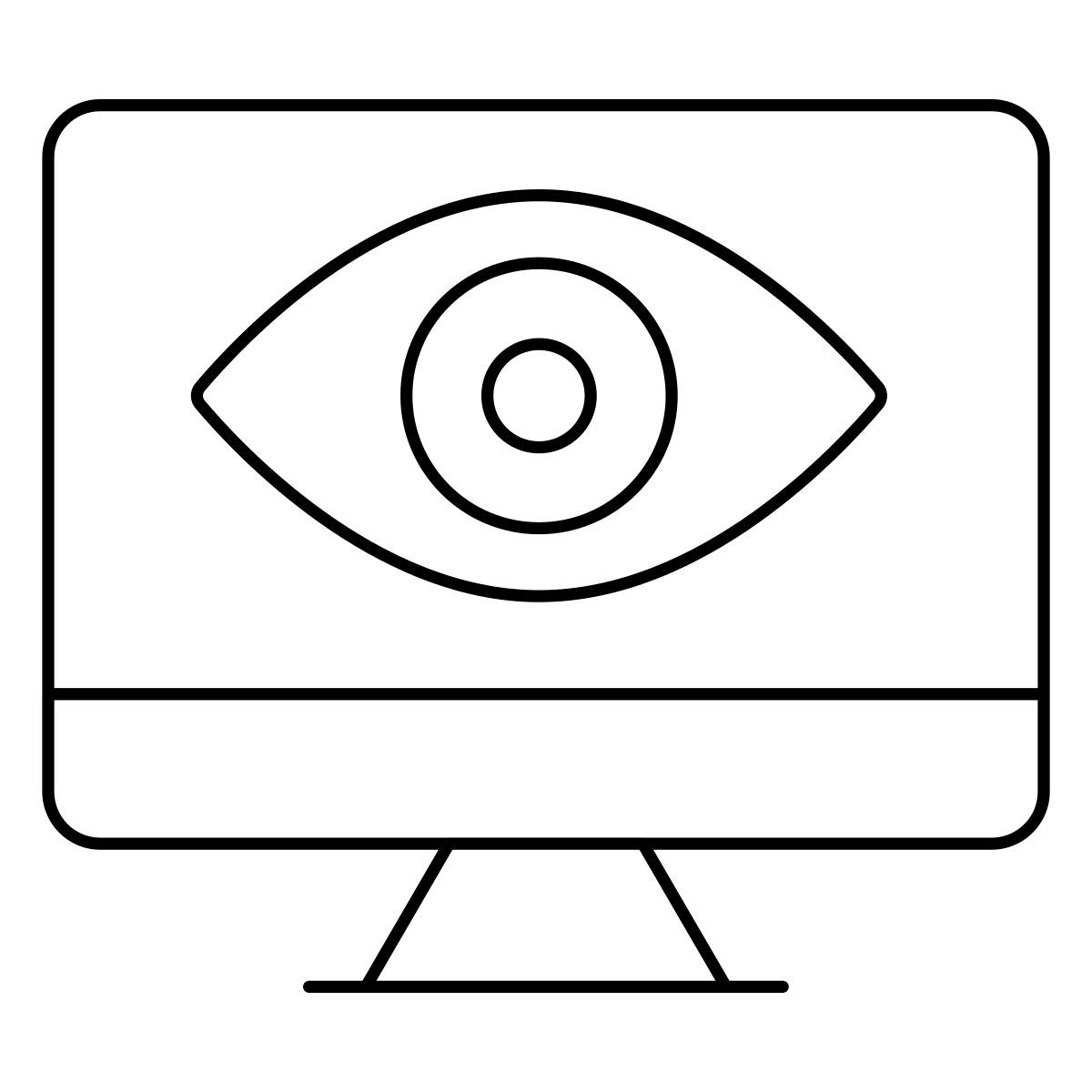 online monitoring icon