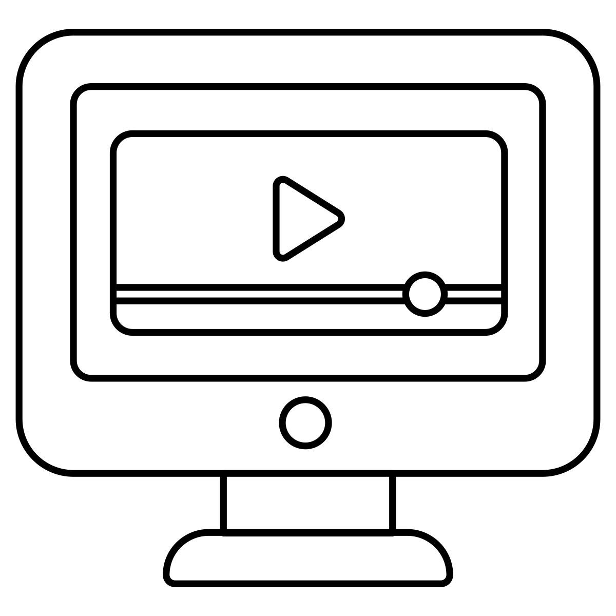 online video icon