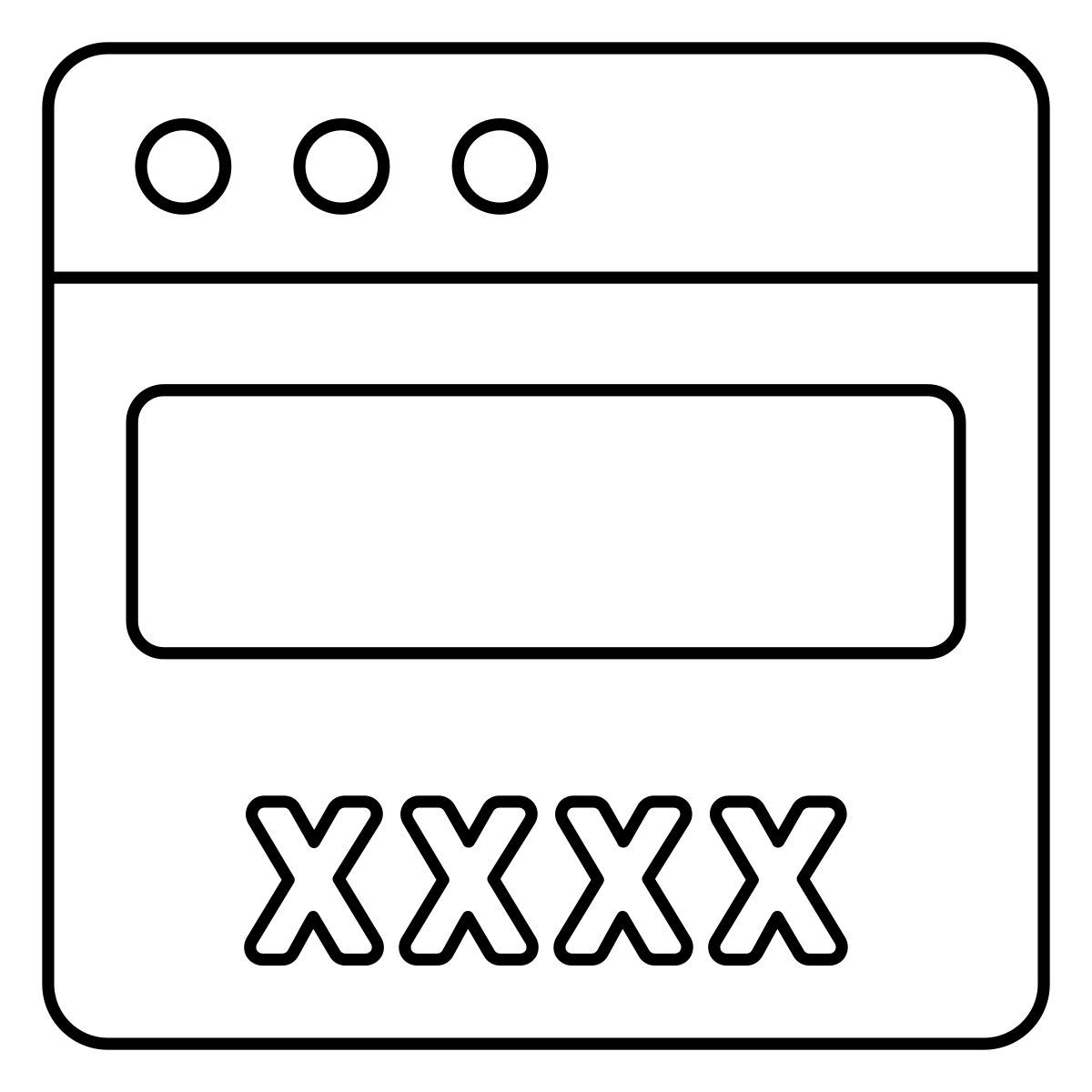 password website icon