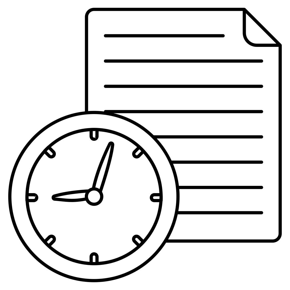 project deadline icon