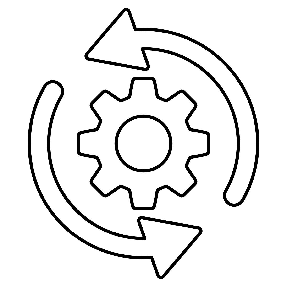 setting update icon