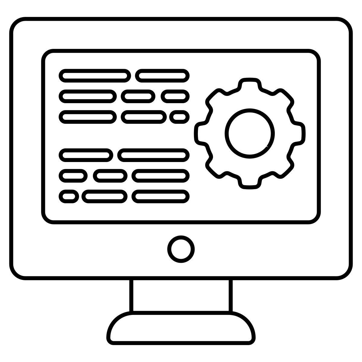 시스템 설정 icon