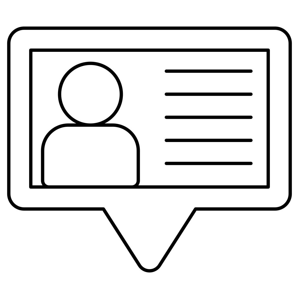 user chat icon