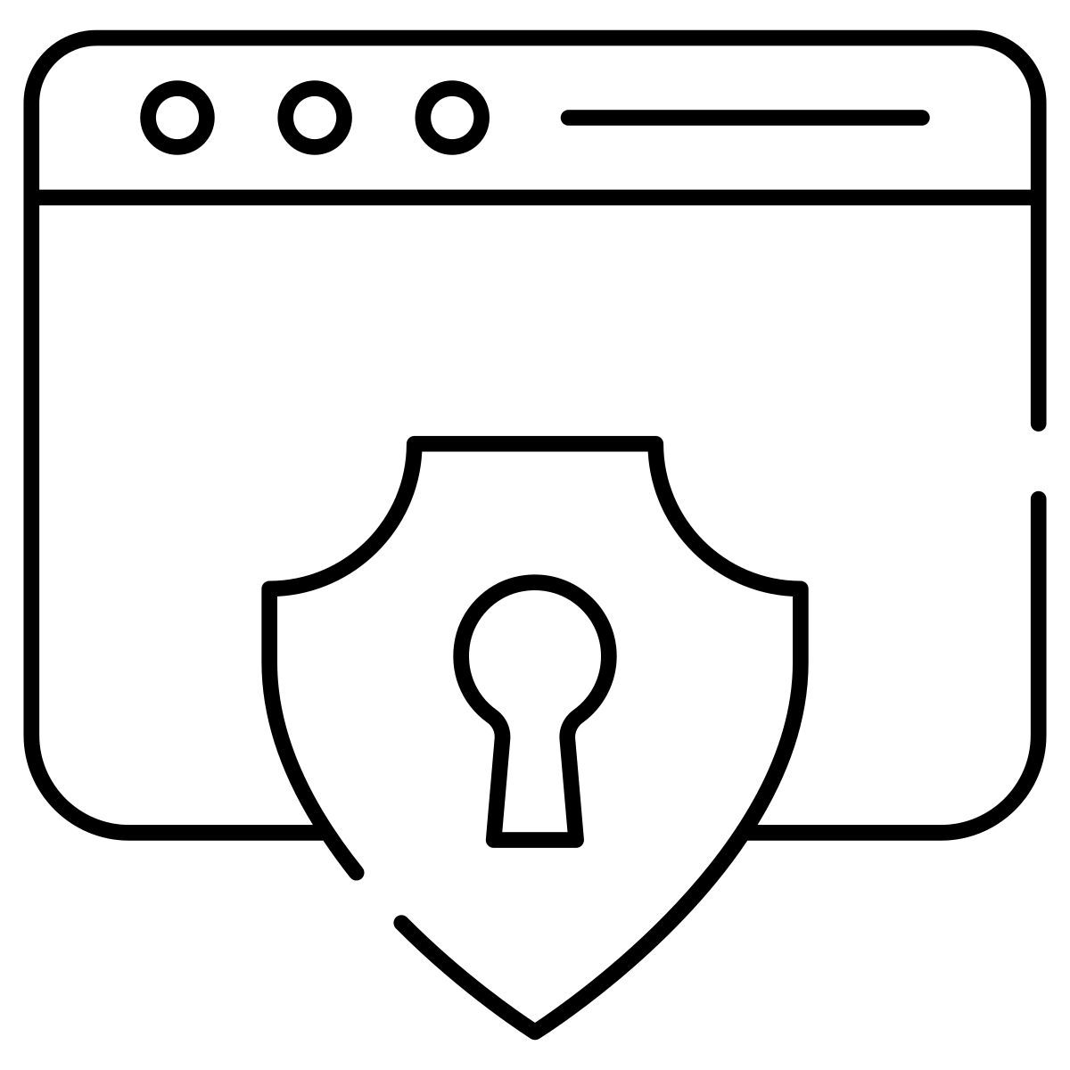 web security icon