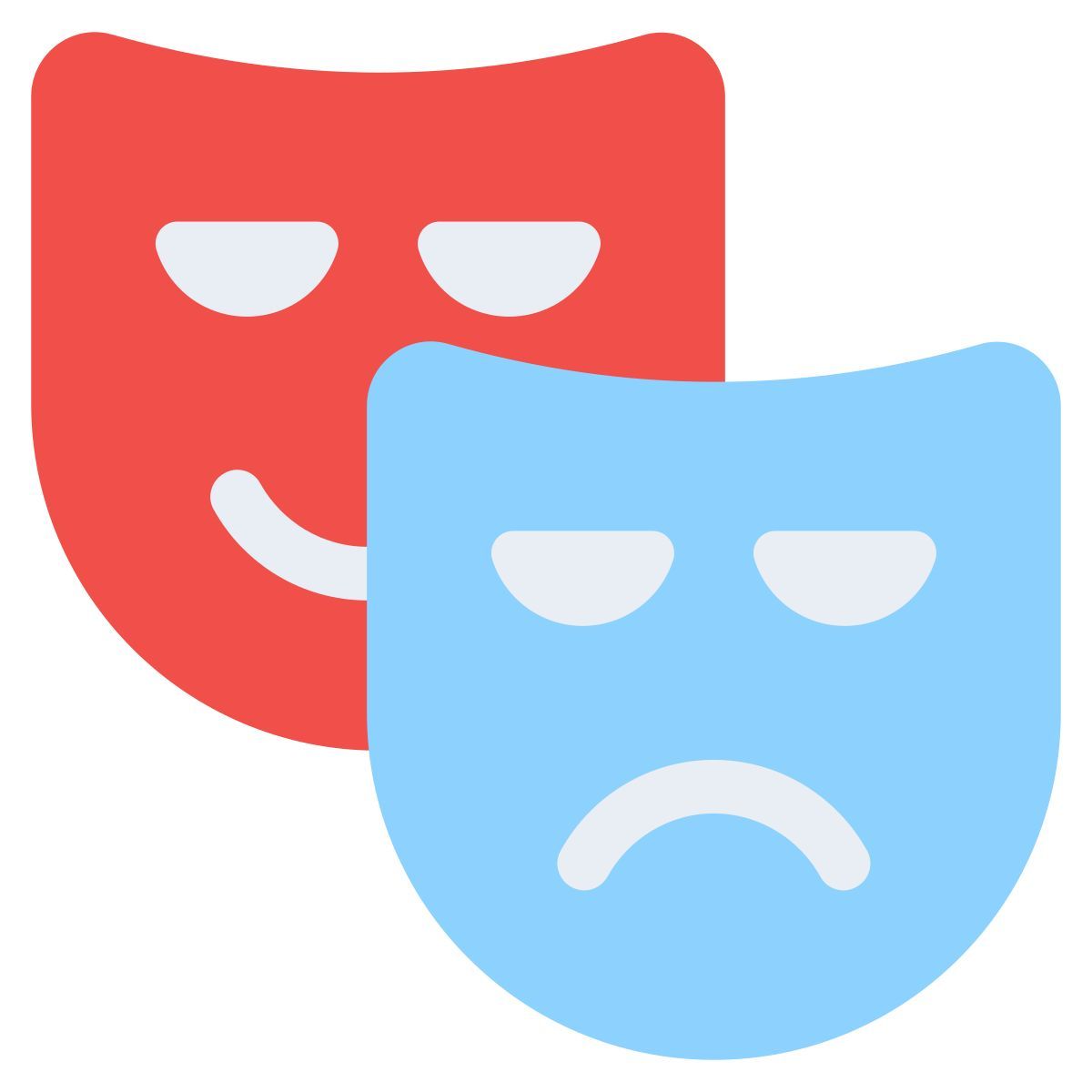 theater masks icon