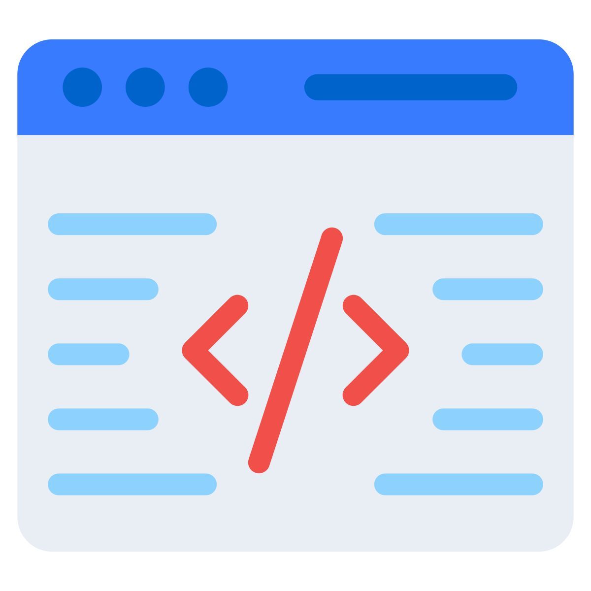 web development icon