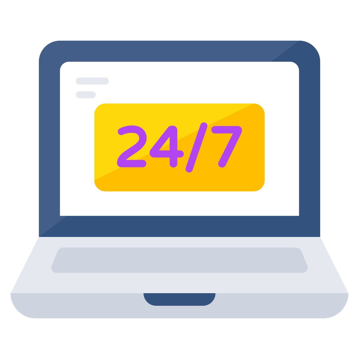 24/7hr service icon
