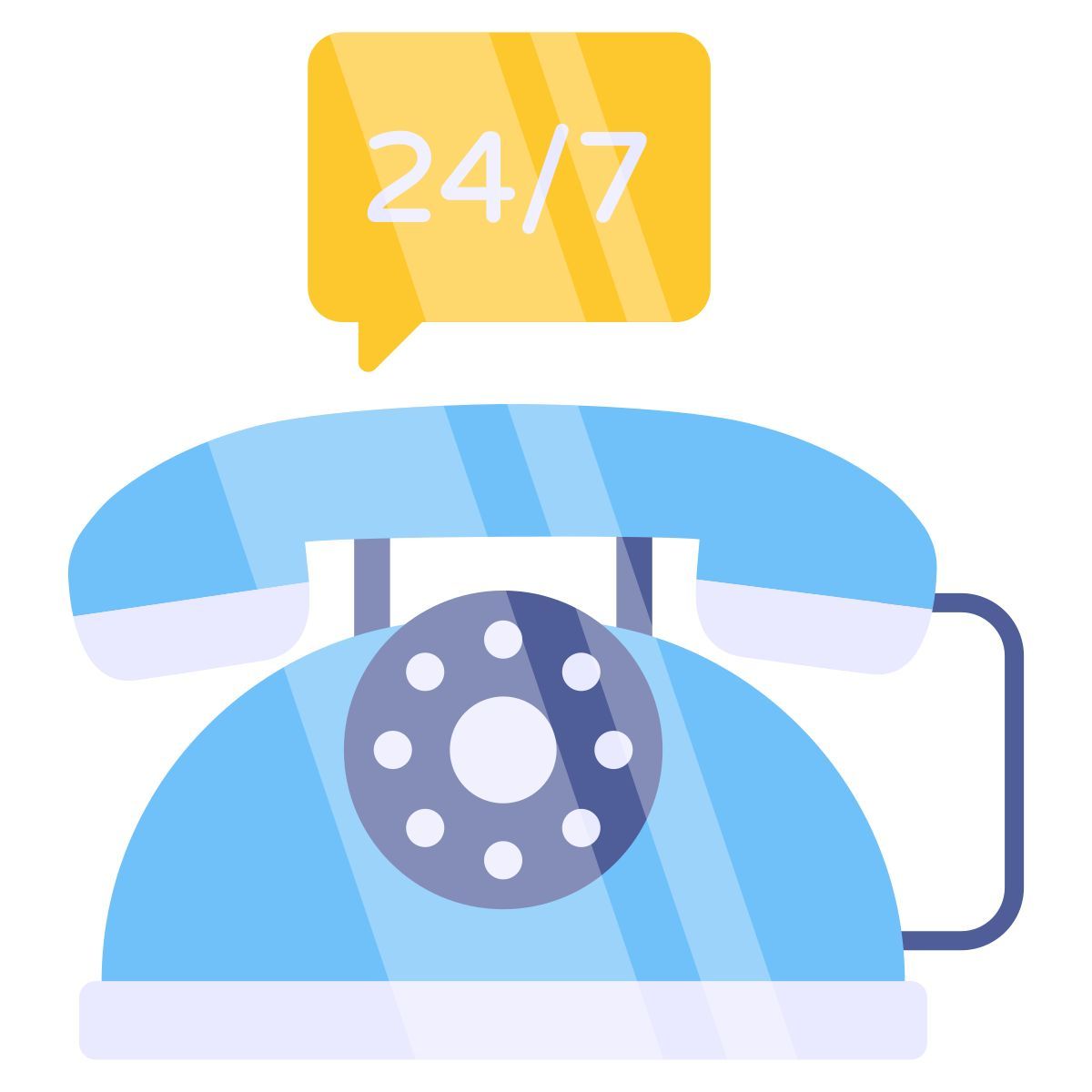 24/7hr service icon
