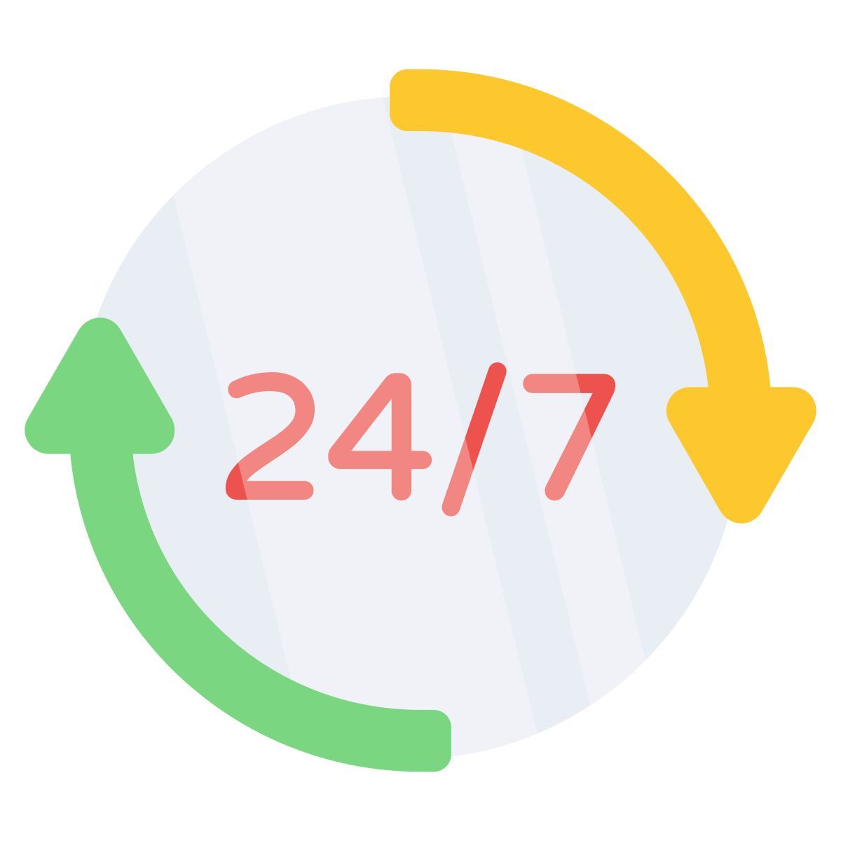 24/7hr service icon
