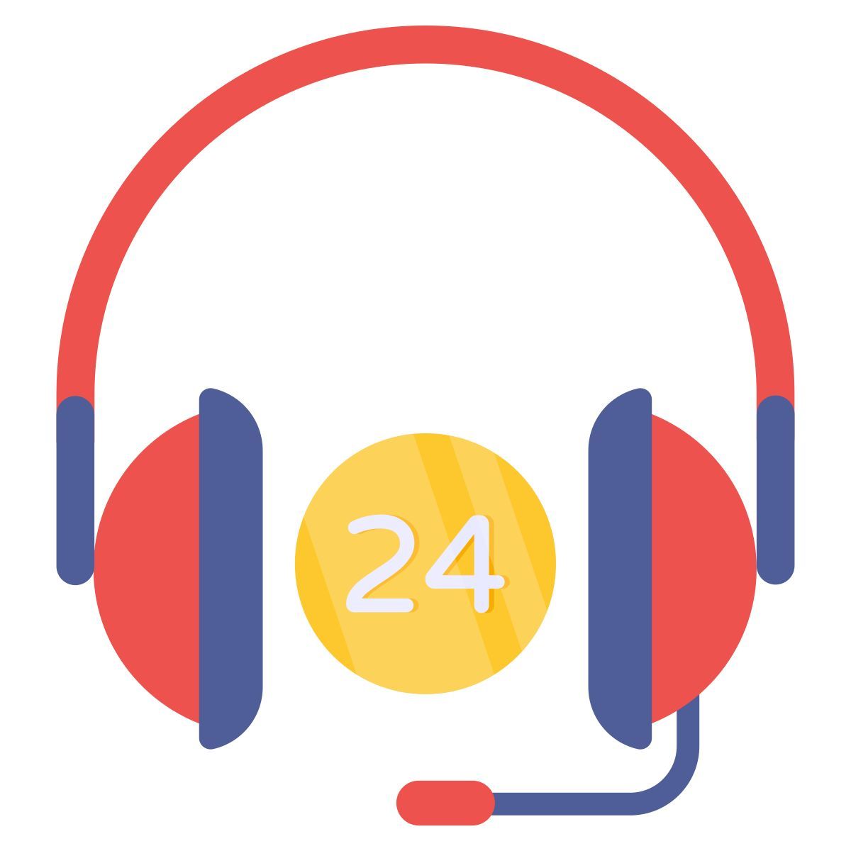24hr service icon
