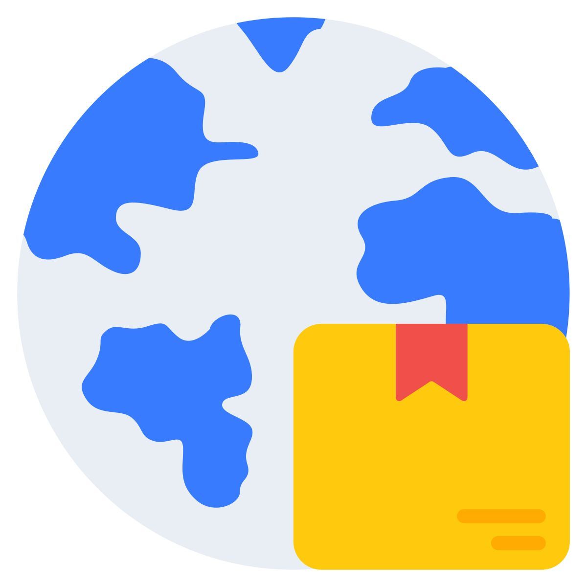 global delivery icon