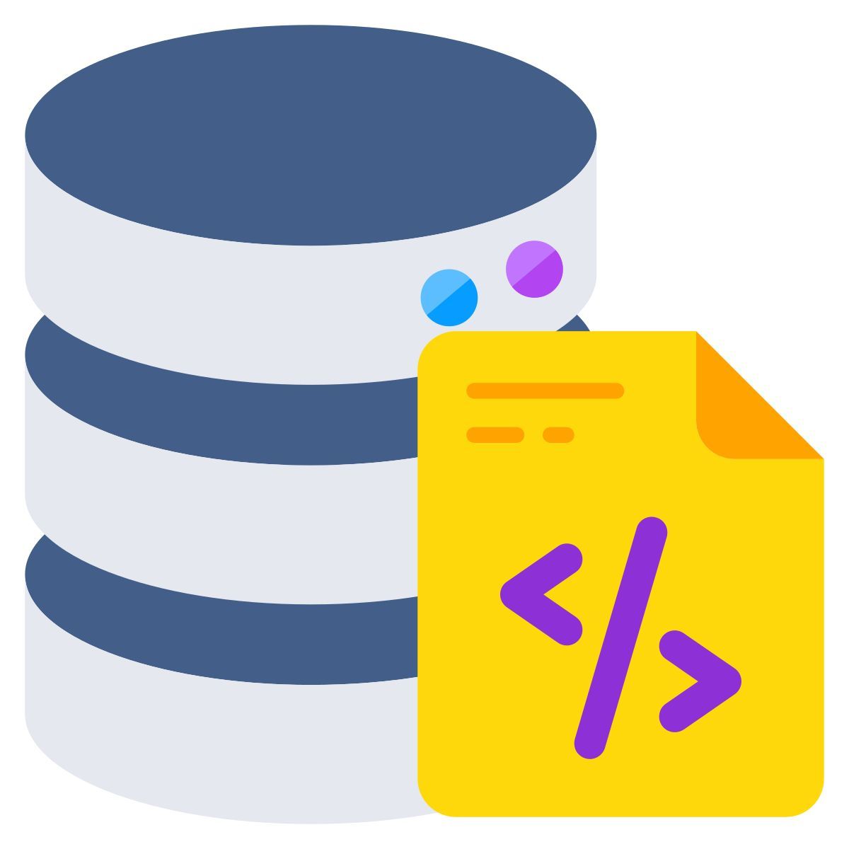 database coding icon