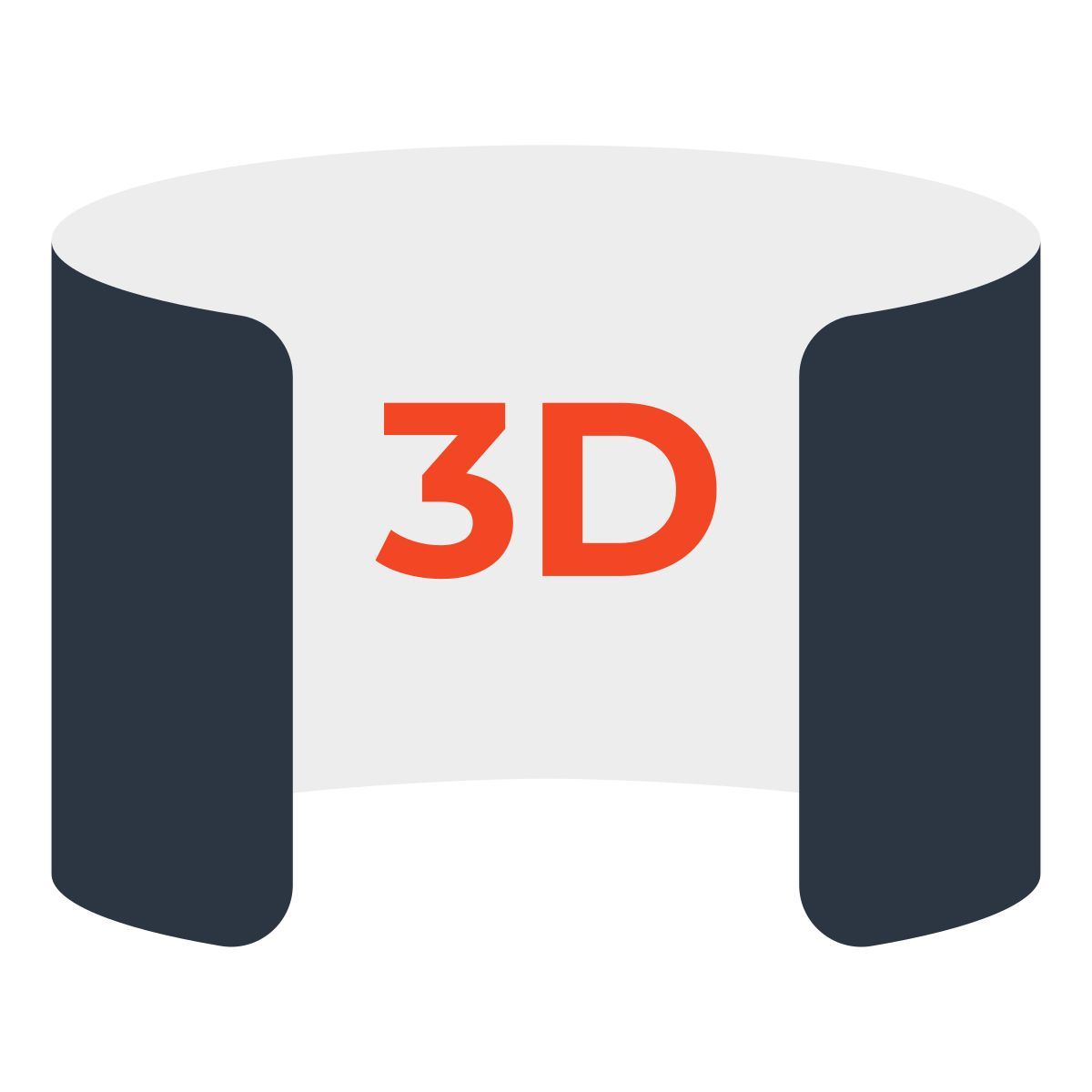 3d reel icon
