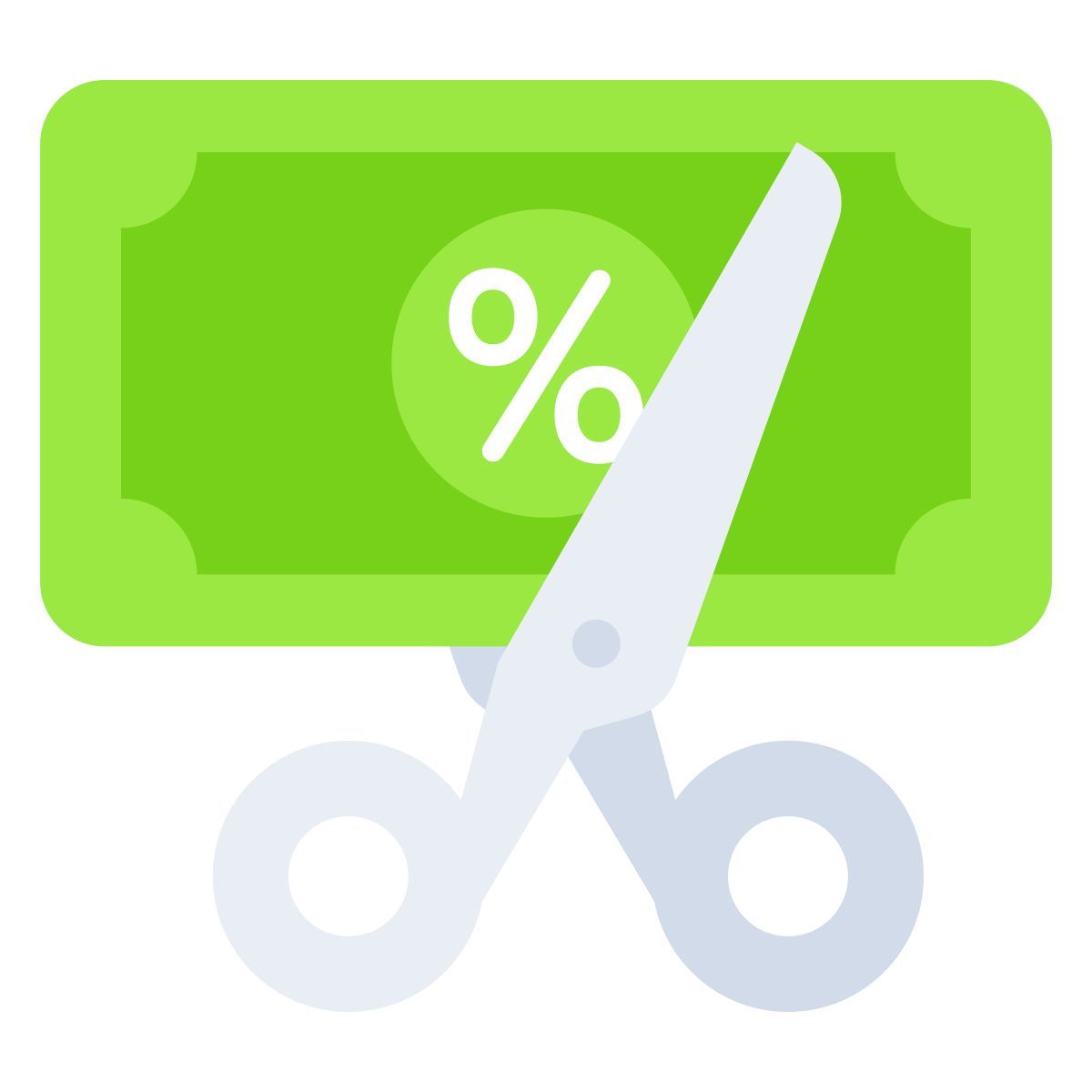 cut prices icon