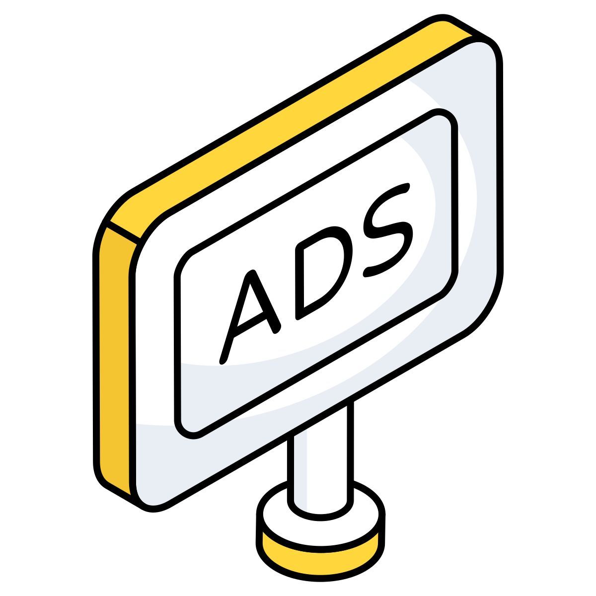 advertisement board icon