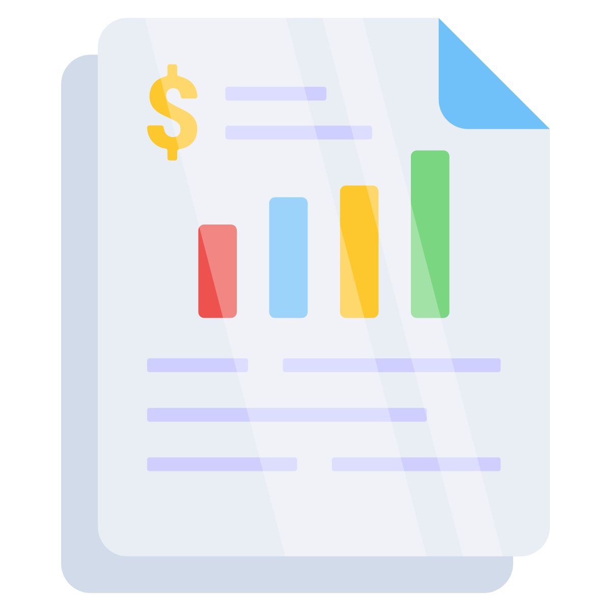 analytischer bericht icon