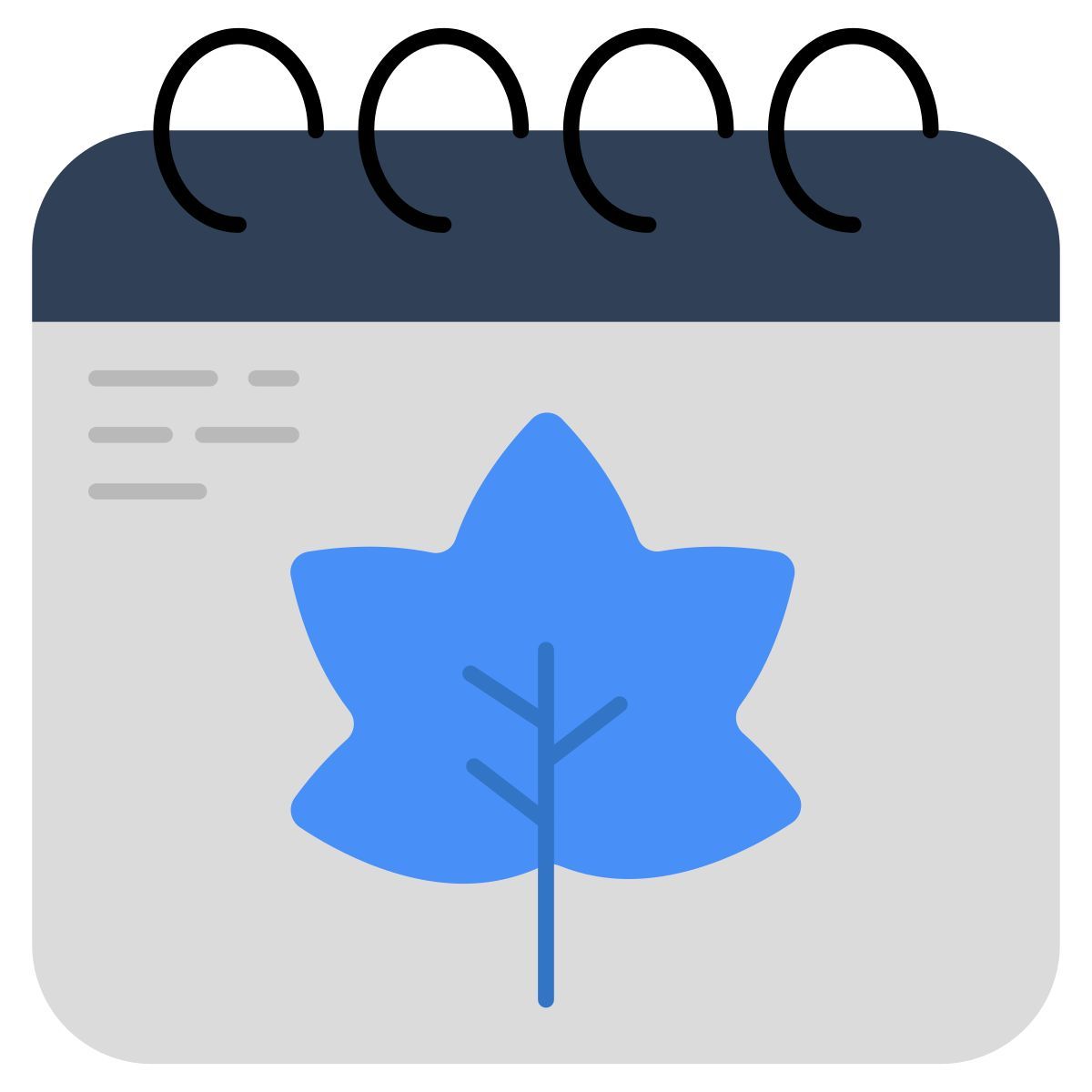 herbstkalender icon