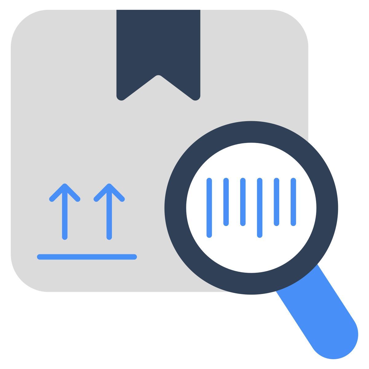 barcode tracking icon