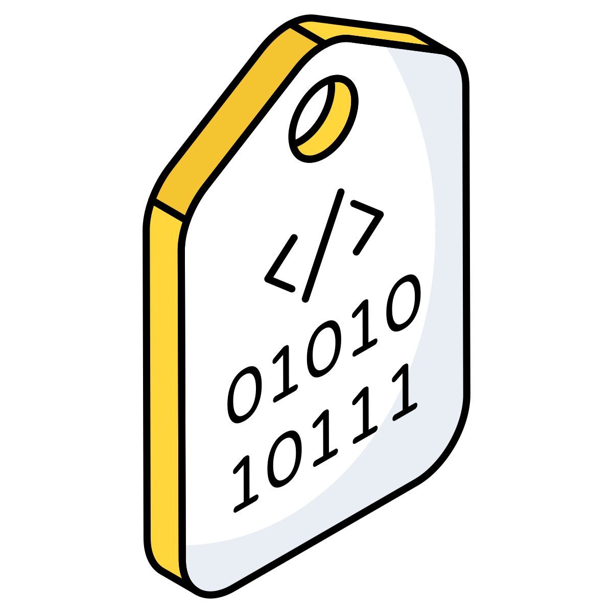 二进制代码标签 icon