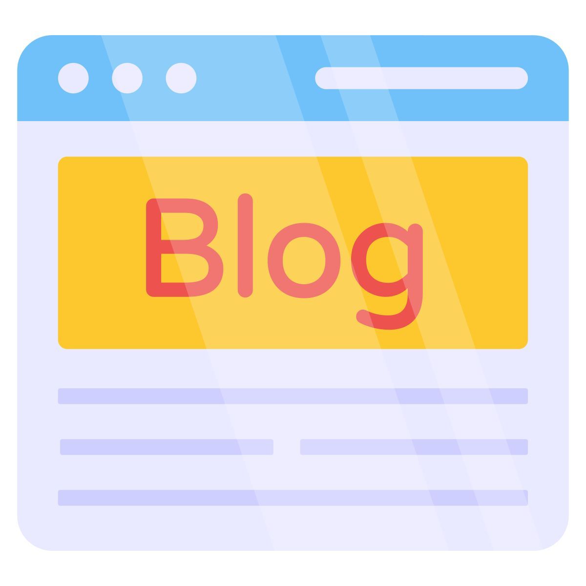 blog website icon