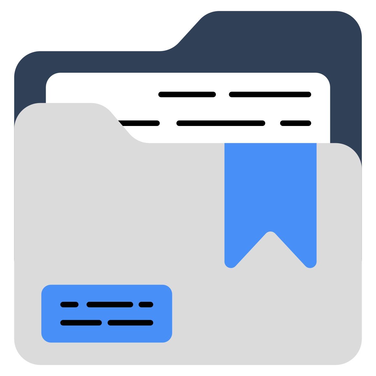 bookmark folder icon