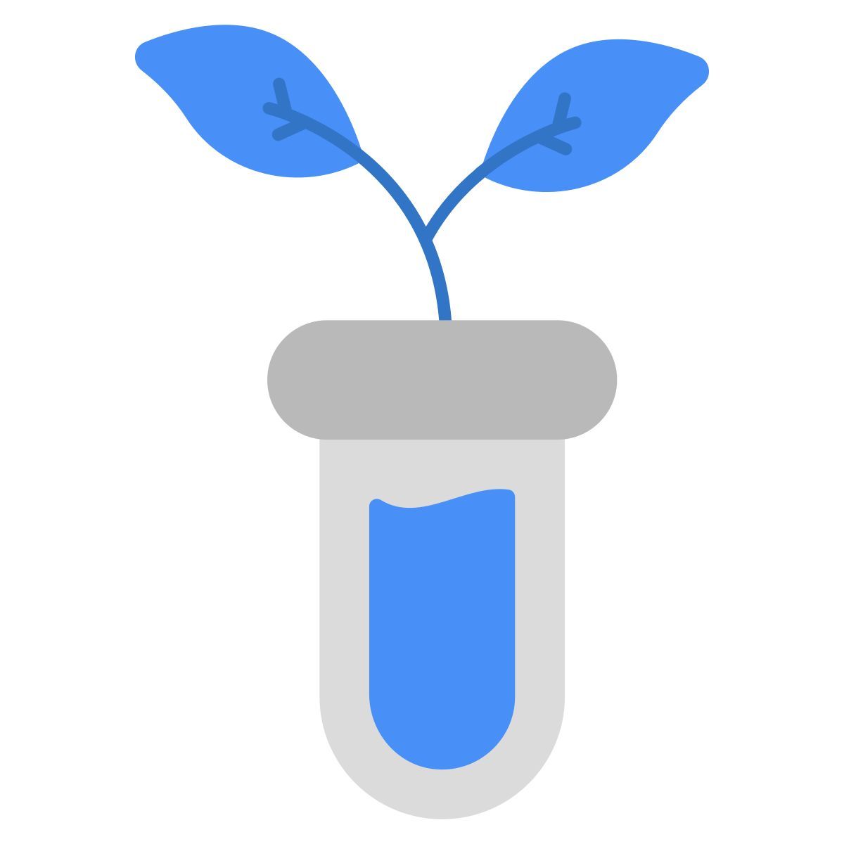 botanical flask icon