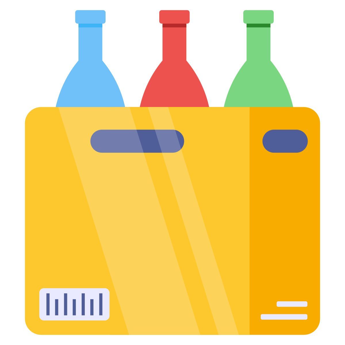 bottle parcel icon
