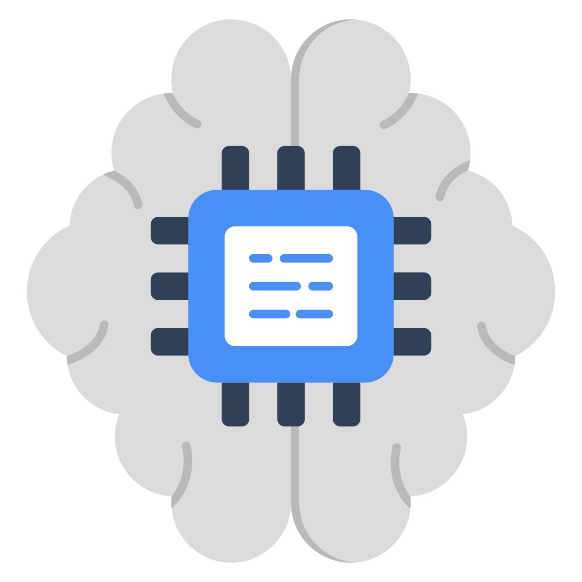 processore cerebrale icon