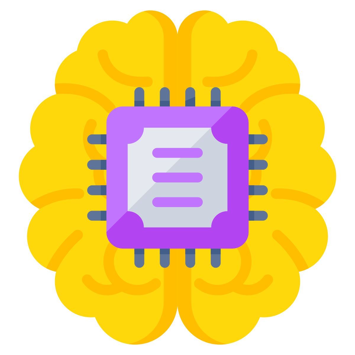 processore cerebrale icon