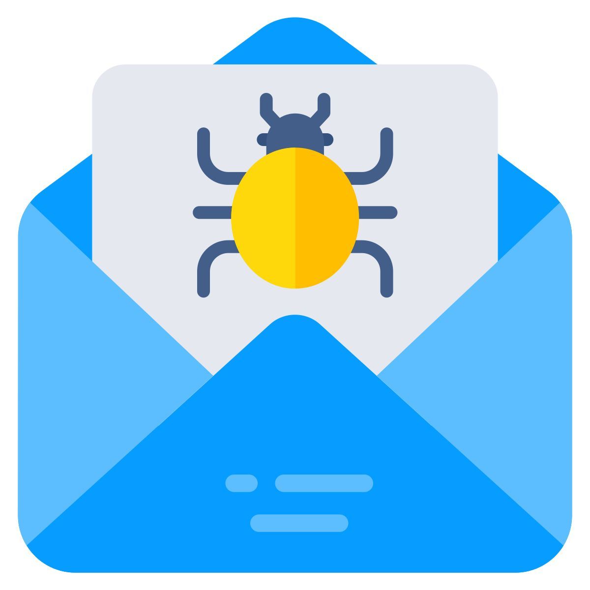 email virus icon