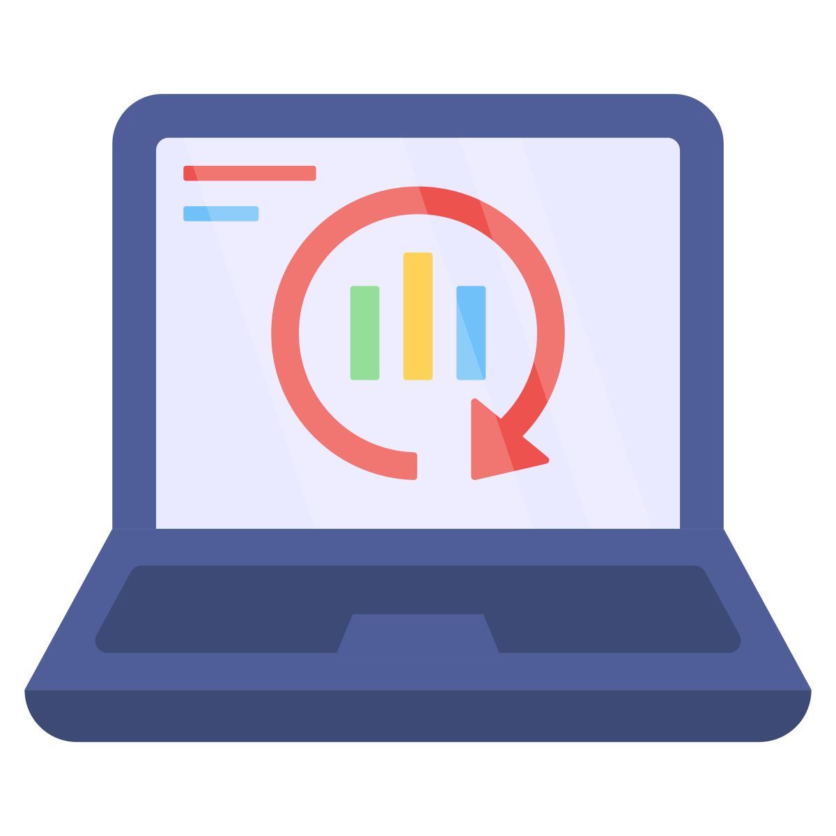 business data reload icon