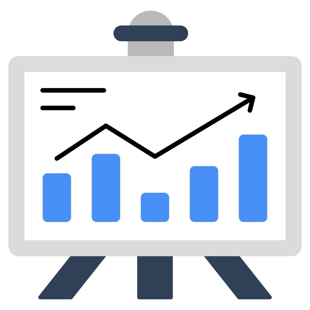 apresentação de negócios icon