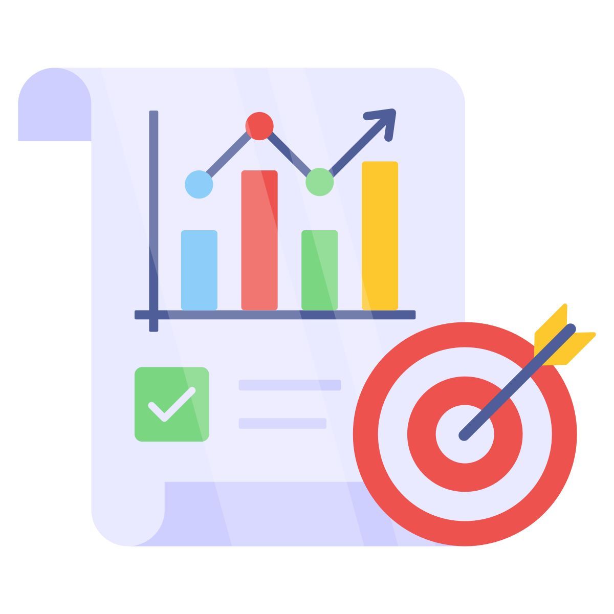 objectif du rapport d'activité icon