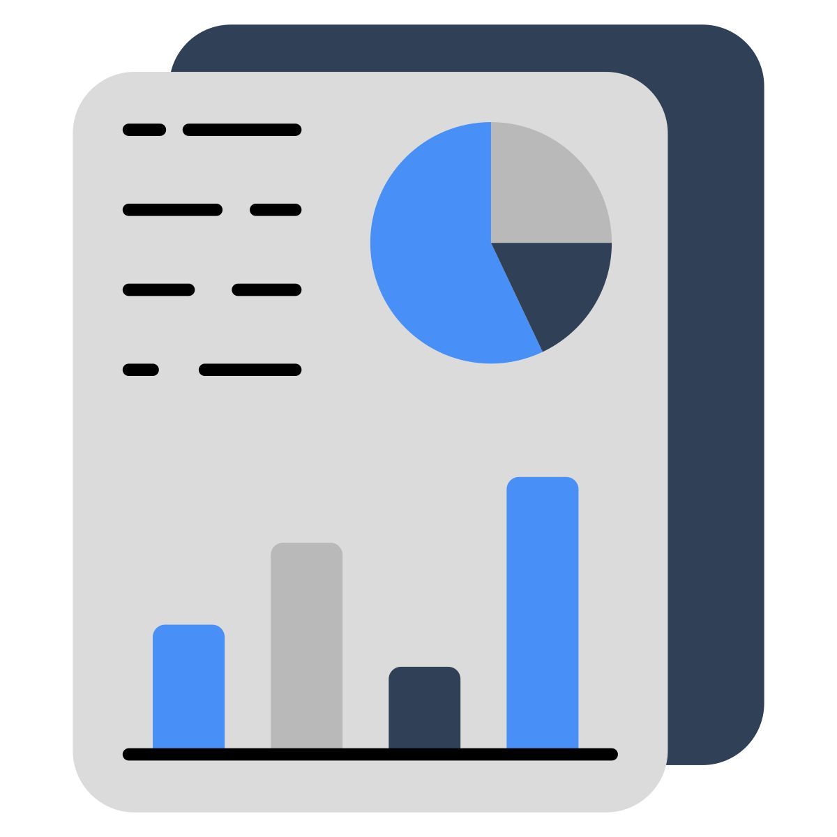 informe de negocios icon