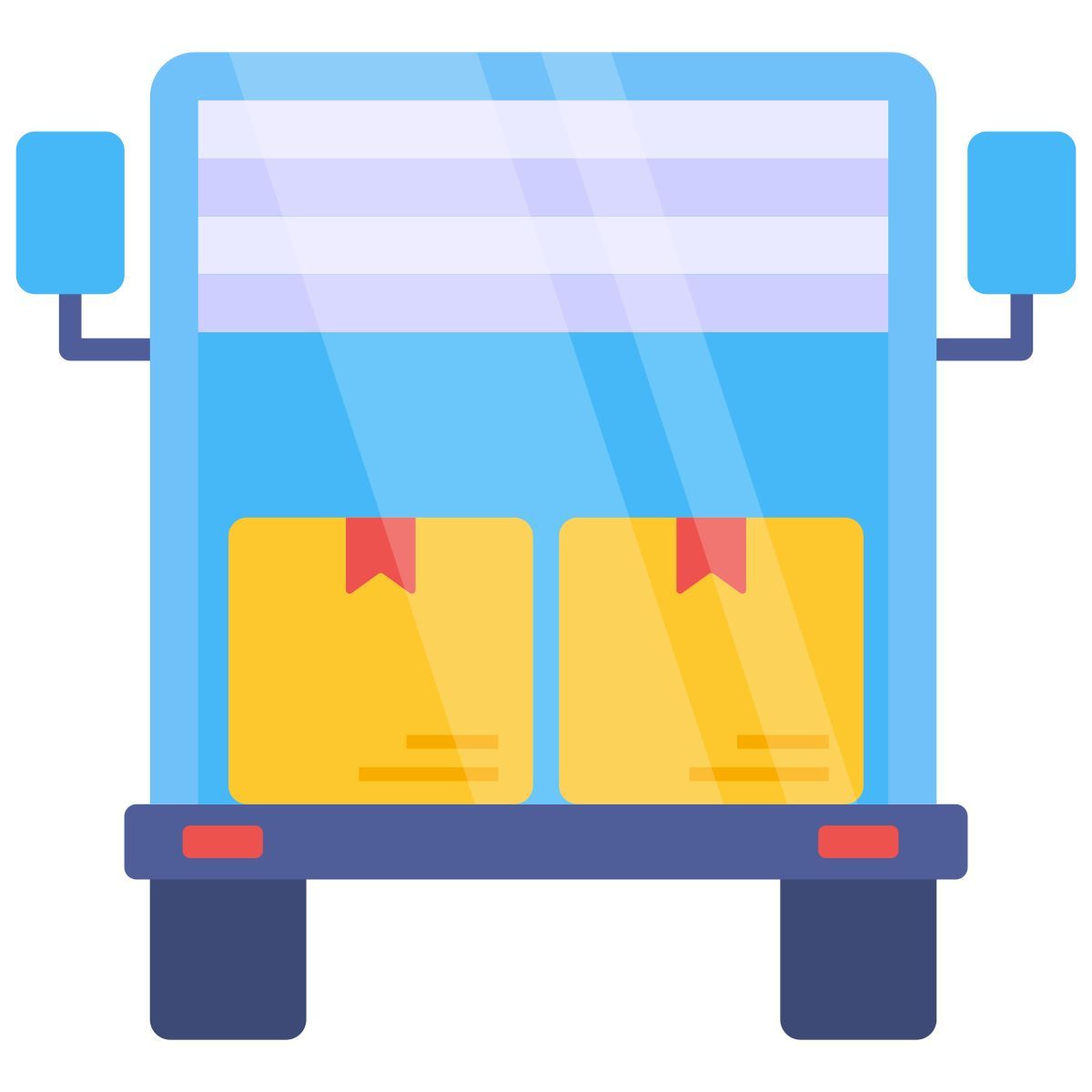cargo bus icon