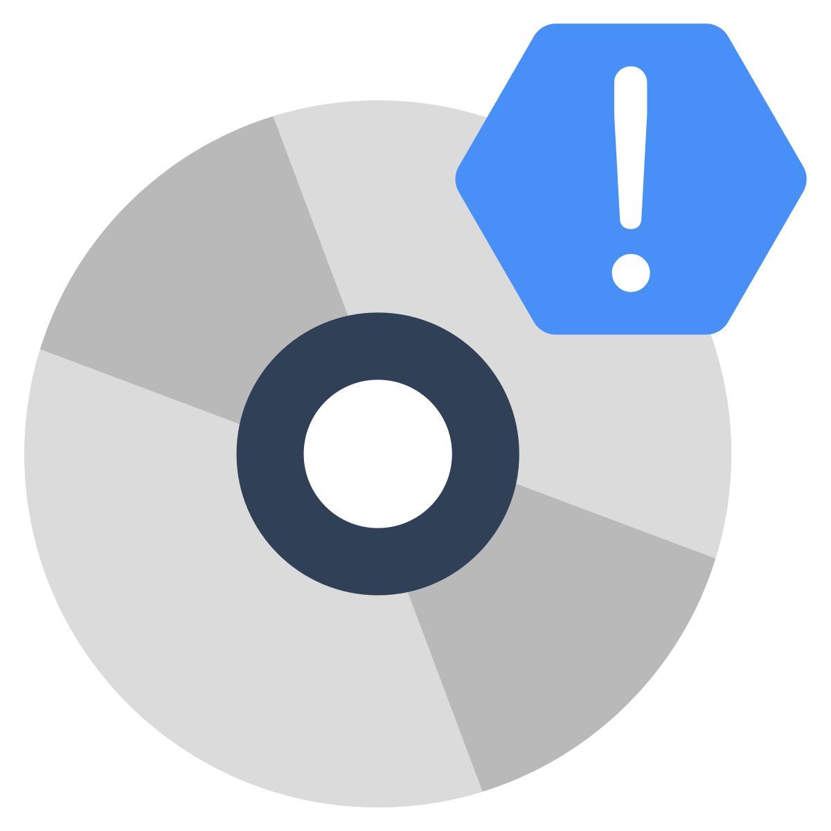 erreur cd icon