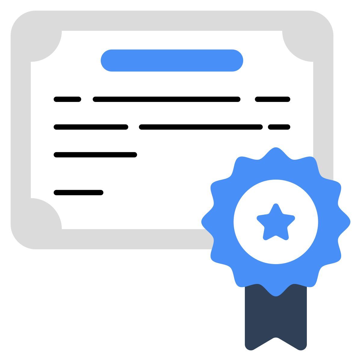 Zertifikat icon